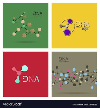 Molecules concept of neurons and nervous system vector image