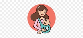 Mom's Shopping - Baby And Mom Png