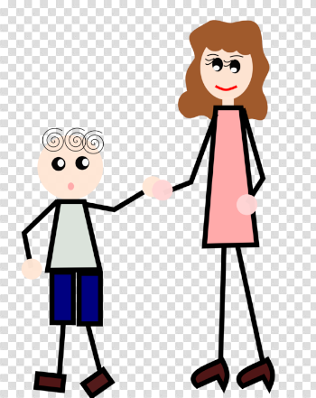 Mom And Boy Clipart Of Kissing Hands & Clip Art Images #22934 ...