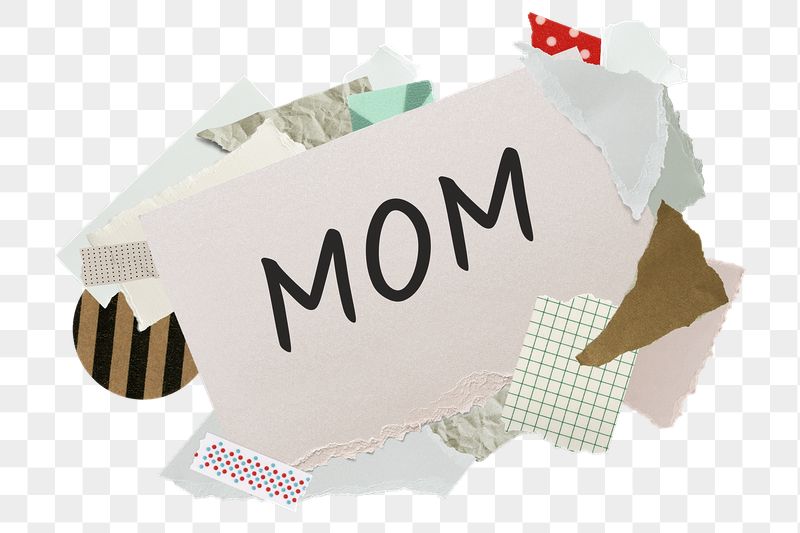 Mom png word sticker, aesthetic | Free PNG - rawpixel