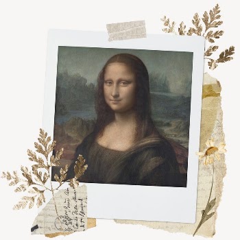 Mona Lisa instant photo mockup, | Free PSD Mockup - rawpixel