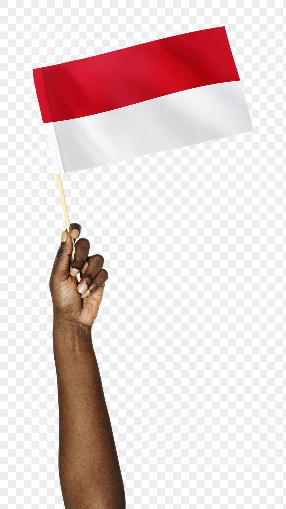 Monaco's flag png in black | Free PNG - rawpixel