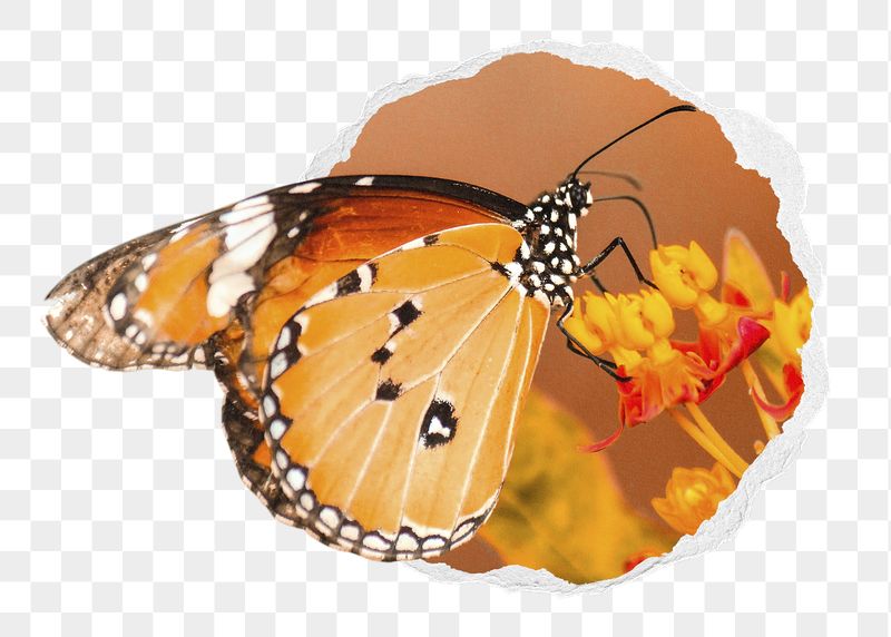Monarch butterfly png sticker, insect | Free PNG - rawpixel