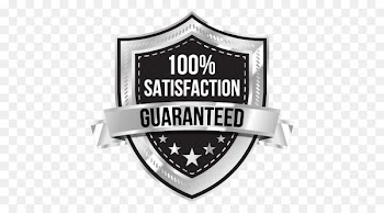 Money back guarantee - 100 guaranteed 