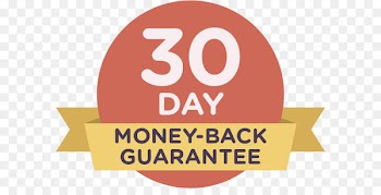 Money back guarantee Logo ExpressVPN Product - backfilp flag 