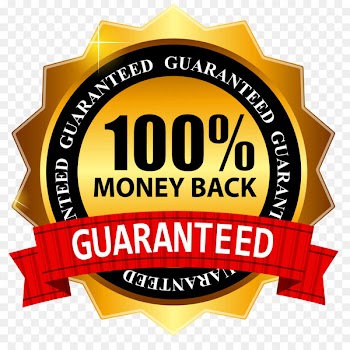 Money back guarantee Risk Receipt - satisfaction guarantee 