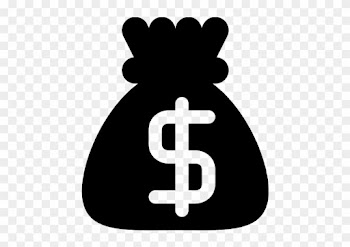Money Bag 2 Icon - Money Bag Icon Vector