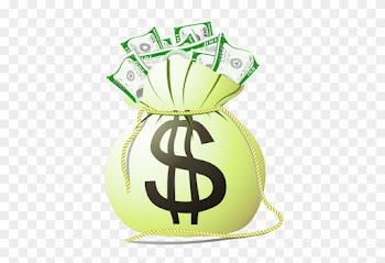 Money Bag Cartoon - Money Bag Vector