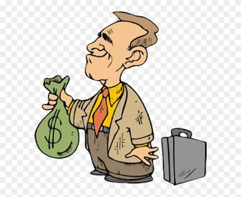 Money Bag Clip Art - Cartoon Money Png