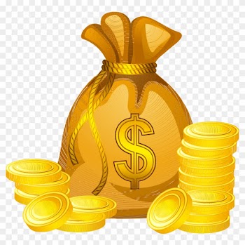 Money Bag Clipart Transparent Background - Money Png