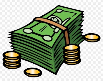 Money Bag Coin Cartoon Clip Art - Money Bag Coin Cartoon Clip Art
