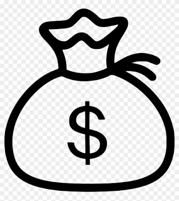 Money Bag Comments - Money Bag Icon Png