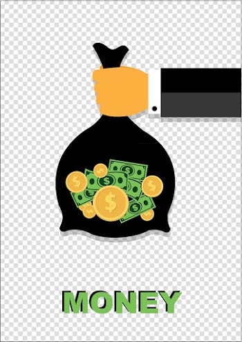 Money bag Euclidean , Holding purse transparent background PNG clipart