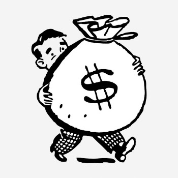 Money bag hand drawn illustration. | Free Photo - rawpixel