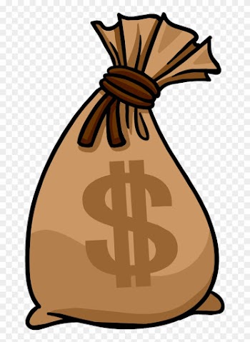 Money Bag Icon - Money Bag Clipart Transparent Background