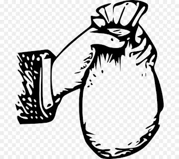 Money Bag, Money, Drawing, Blackandwhite, Line Art PNG
