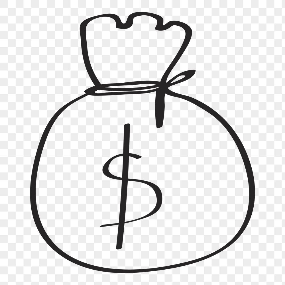 Money bag png, business profit | Free Icons - rawpixel