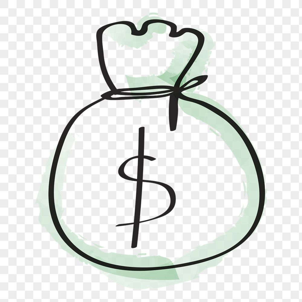 Money bag png, business profit | Free Icons - rawpixel