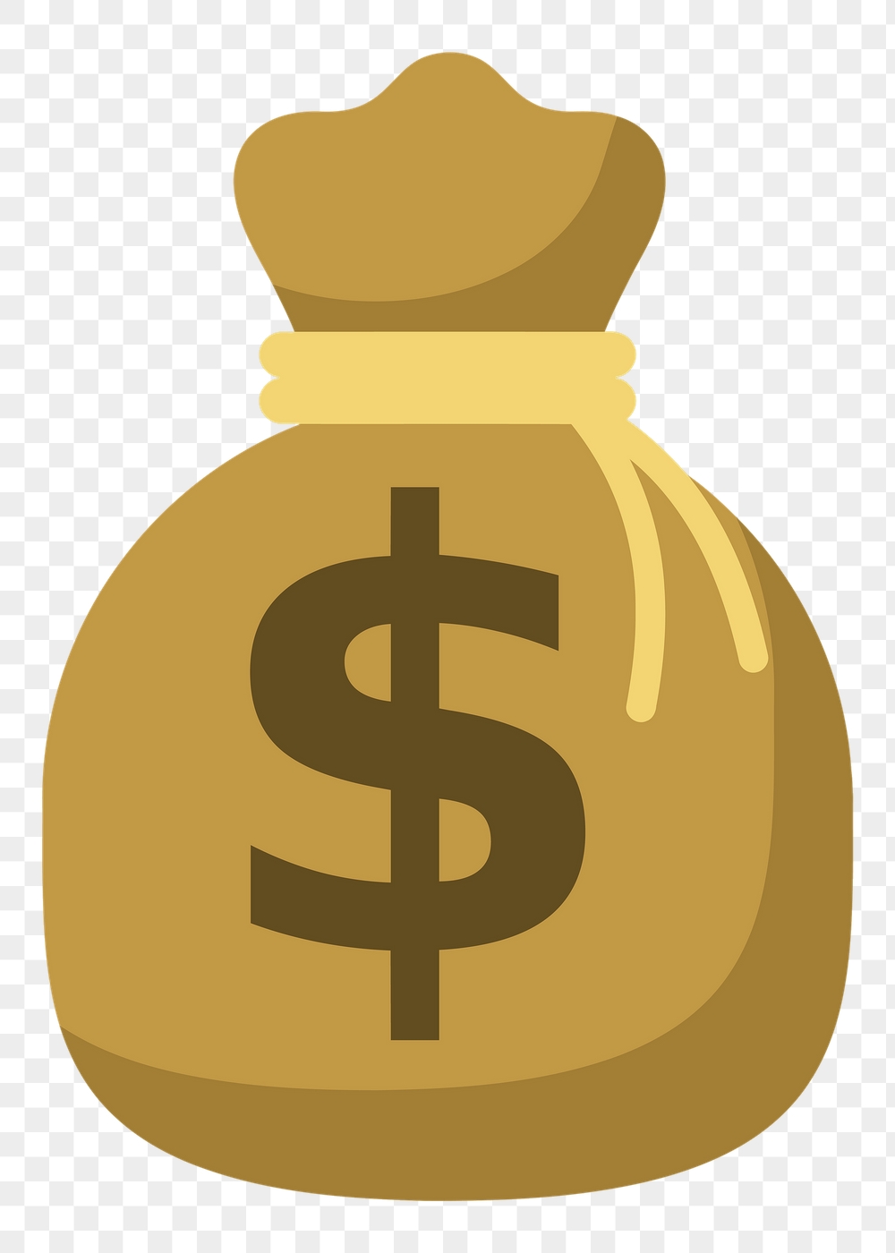 Money bag png sticker, dollar | Free PNG - rawpixel
