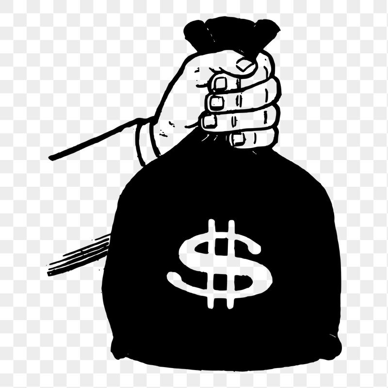 Money bag png sticker illustration, | Free PNG - rawpixel