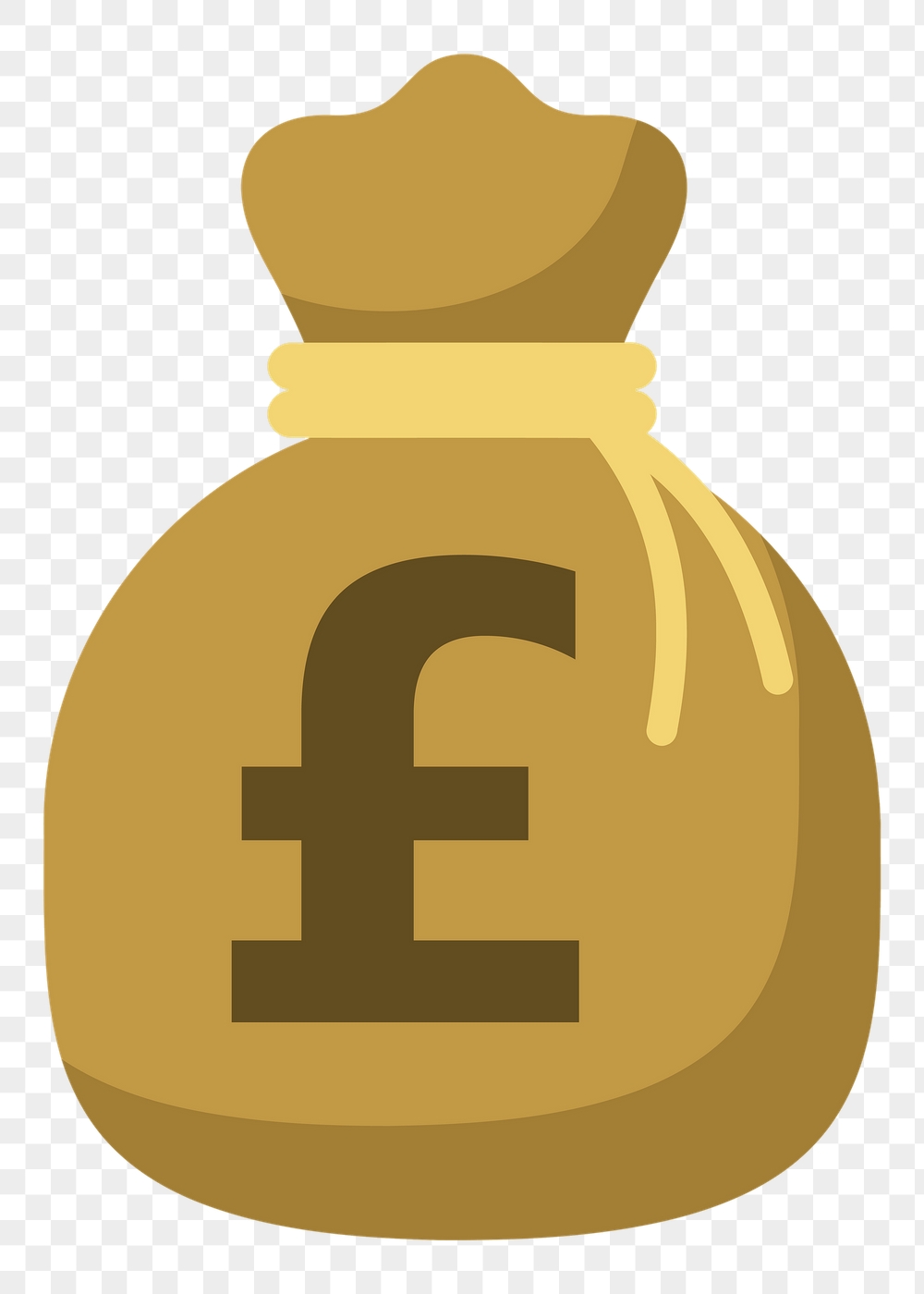 Money bag png sticker, pound | Free PNG - rawpixel