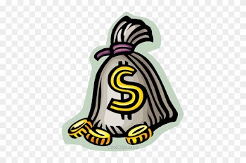 Money Bag Royalty Free Vector Clip Art Illustration - Illustration