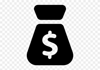 Money Bag Silhouette Vector - Money Silhouette