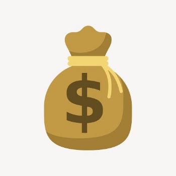 Money bag sticker, dollar currency | Free PSD - rawpixel