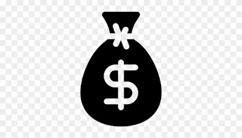 Money Bag Vector - Money Silhouette Png