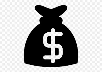 Money, Bag, With, Dollar, Sign Icon - Money Icon Vector Png
