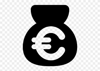 Money Bag With Euro Sign Vector - Money € Icon