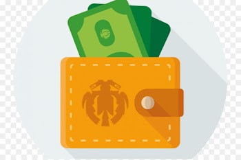 Money, Bank, Credit Card, Green, Orange PNG