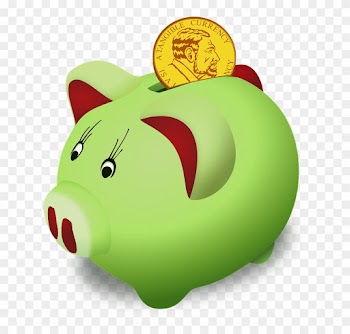 Money Box Bariatric - Piggy Bank Clip Art