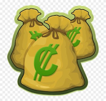 Money Cartoon Pictures 4, Buy Clip Art - Bag Of Money Cartoon Illustration Pendant Necklace