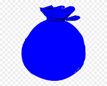 Money Clip Art At Clker - Blue Bauble Clipart