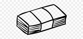 Money Clip Art Outline - Siena