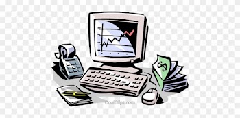 Money Clipart Book - Illustration