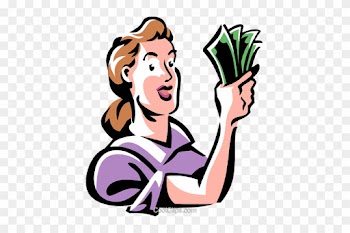 Money Clipart Handful - Money Clipart Handful