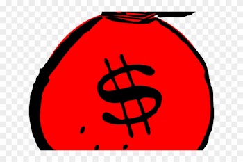 Money Clipart Red - Bag Of Money Clipart