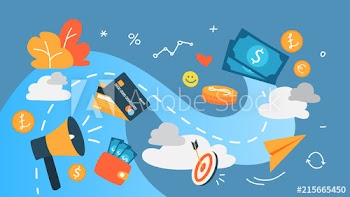 Money concept illustration