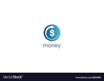  					Money dollar arrow logo vector image														