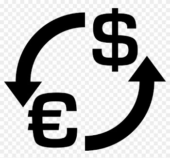 Money Exchange Euro Dollar Svg Png Icon Free Download - Euro Dollar Icon White