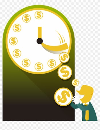Money Flat Design Bank Illustration - Money Flat Design Bank Illustration