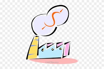 Money Going Up The Smokestack Royalty Free Vector Clip - Money Going Up The Smokestack Royalty Free Vector Clip