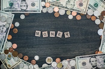 Money Letter Tiles And Coin