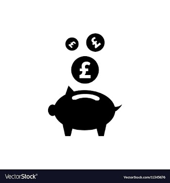 Money pound icon vector image