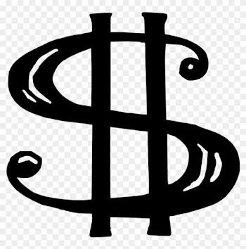 Money Sign Clip Art Dollar Sign Black And White Clipart - Clip Art Dollar Sign