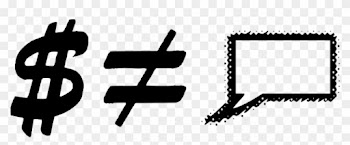 Money Symbol And Speech Bubble - Currency Symbol