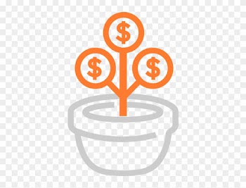 Money Tree Growing Solid Investment Pitch Deck Design - Circle