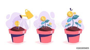 Money tree growth process